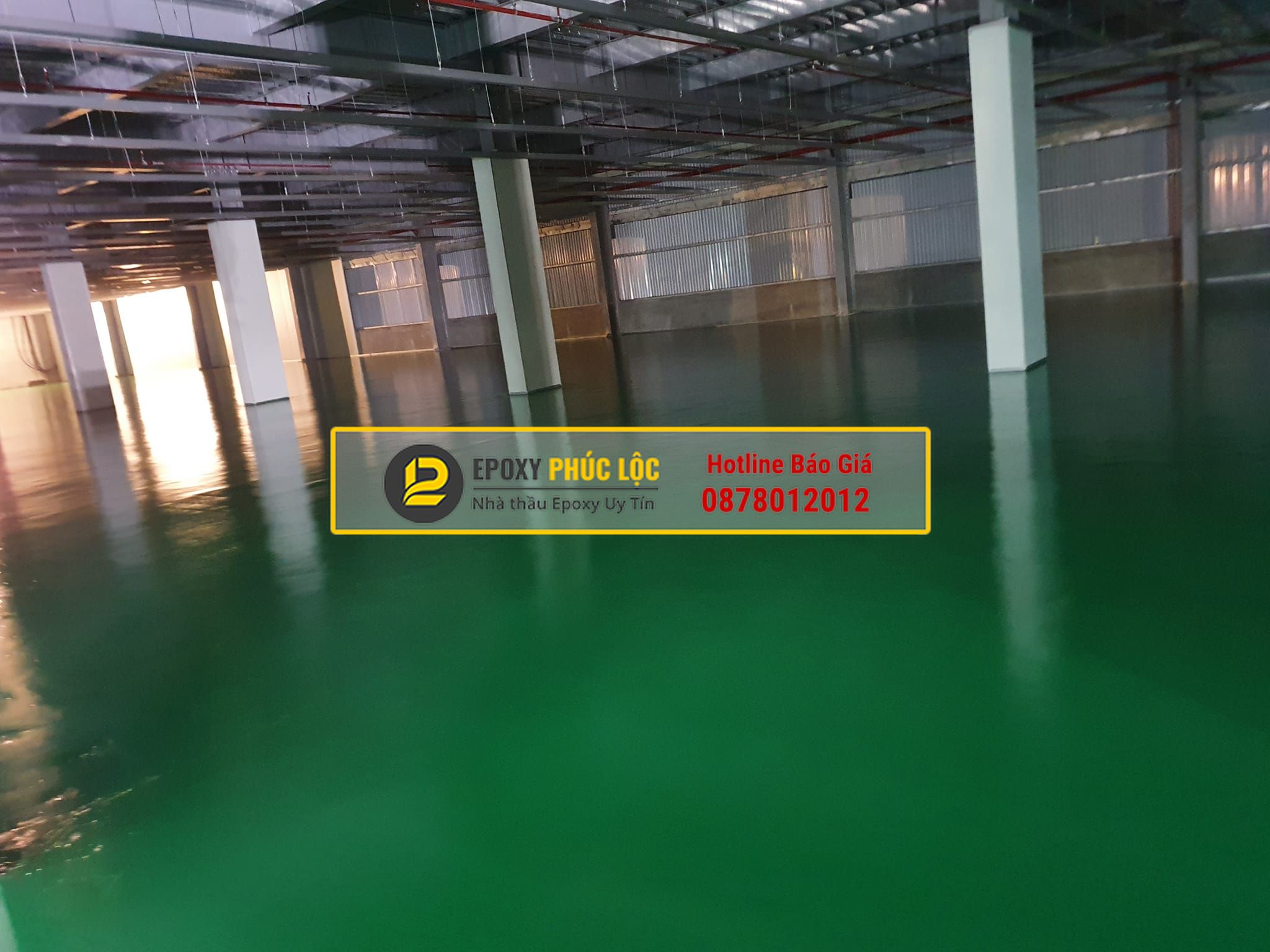 Sơn sàn epoxy nhà xưởng Sóc Trăng